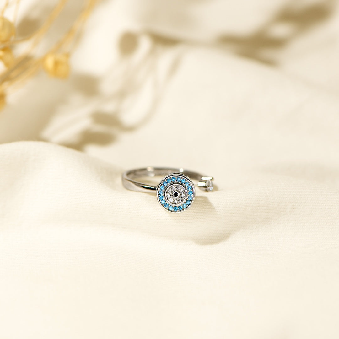 🔥2024-New Year Hot Sale 48% Off💓- Evil Eye Fidget Ring