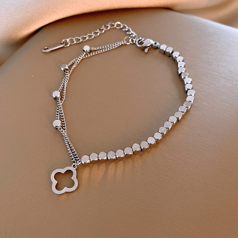 Flower Square Bracelet