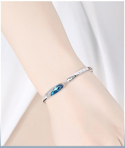 Crystal Bracelet Ocean Heart Bracelet