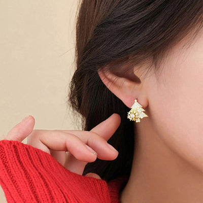 Christmas Tree Earrings