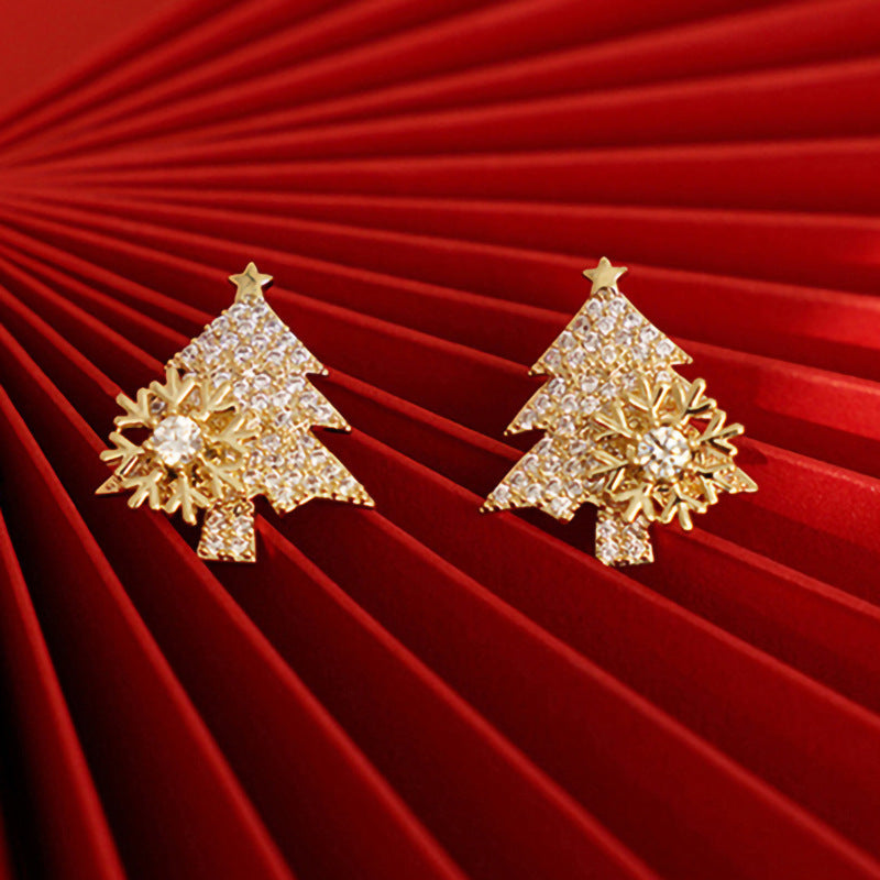 Christmas Tree Earrings