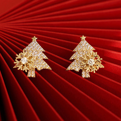Christmas Tree Earrings