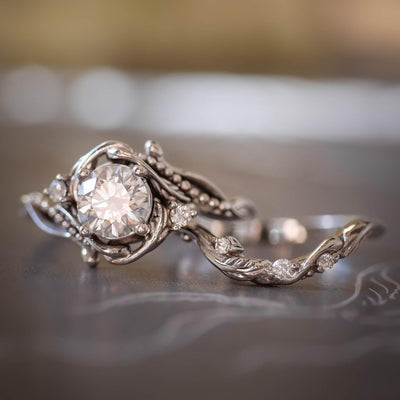 Nature Inspired Engagement Ring
