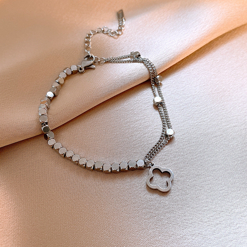 Flower Square Bracelet