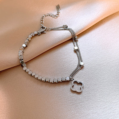Flower Square Bracelet