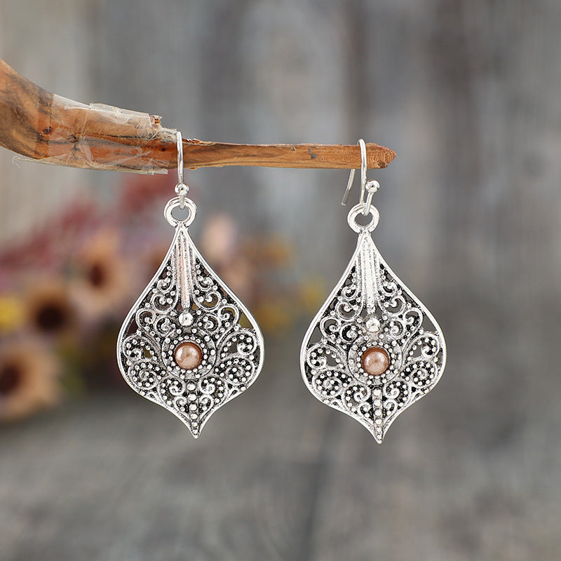 Retro  Hollow Pattern  Earrings