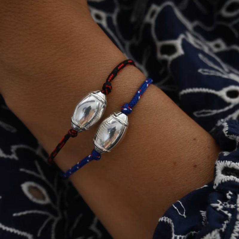 Woven Rugby Bracelet