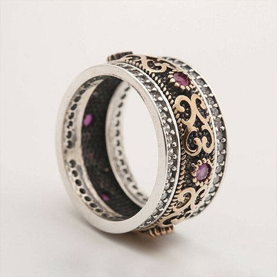 🔥Last Day 49% OFF🎁Antique Boho Gemstone Ring