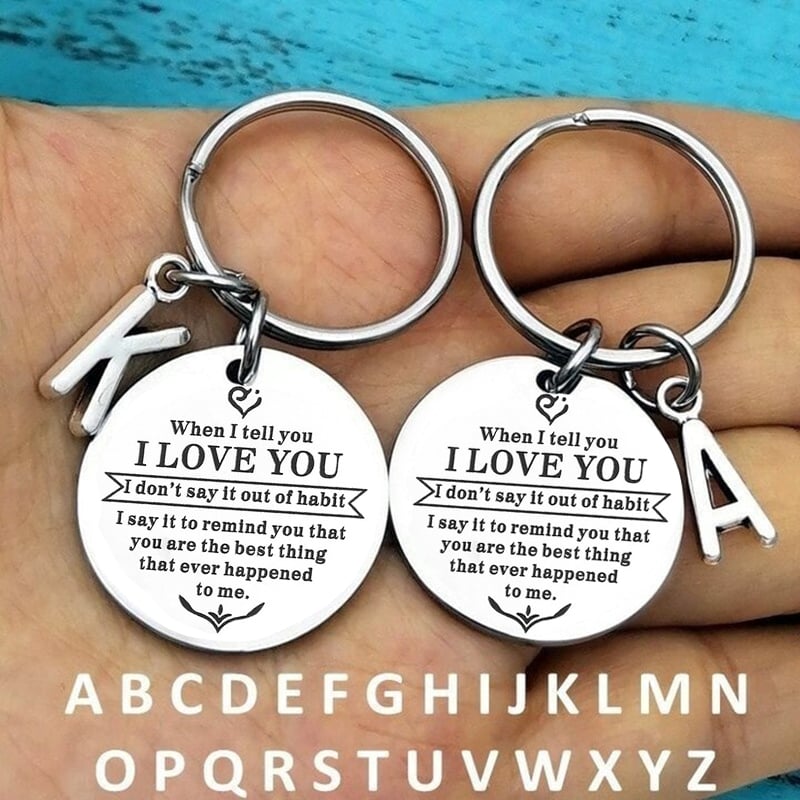 💓🎁2023-Christmas Hot Sale🎁When I tell you I LOVE YOU Keychain
