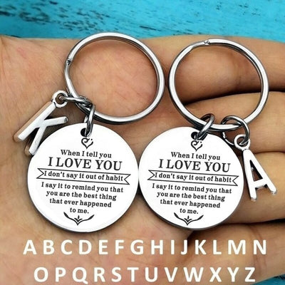 💓🎁2023-Christmas Hot Sale🎁When I tell you I LOVE YOU Keychain