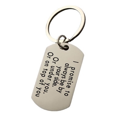 💓2024 Valentine's Day Early Sale🎁 I Promise Keychain