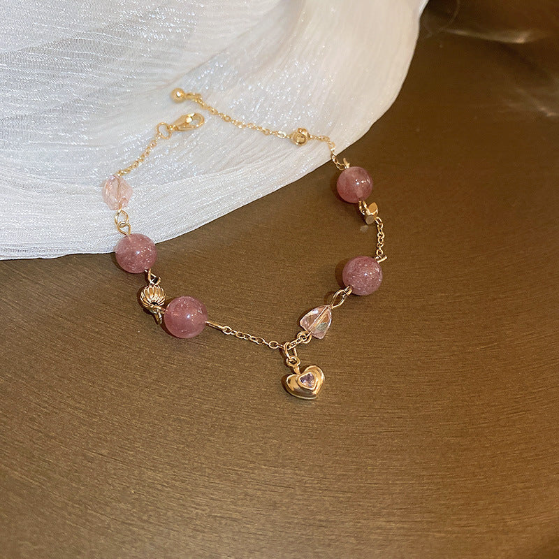 Baroque Freshwater Pearl Zircon Bracelet
