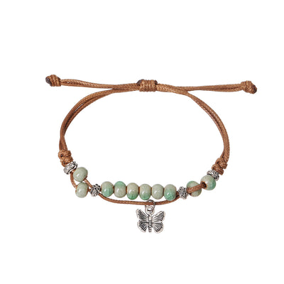 Butterfly Beaded Bracelet