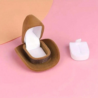 Cowboy Hat Ring Box