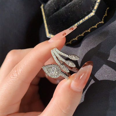 Gwregys Blodyn Creadigol Vintage Zirconia