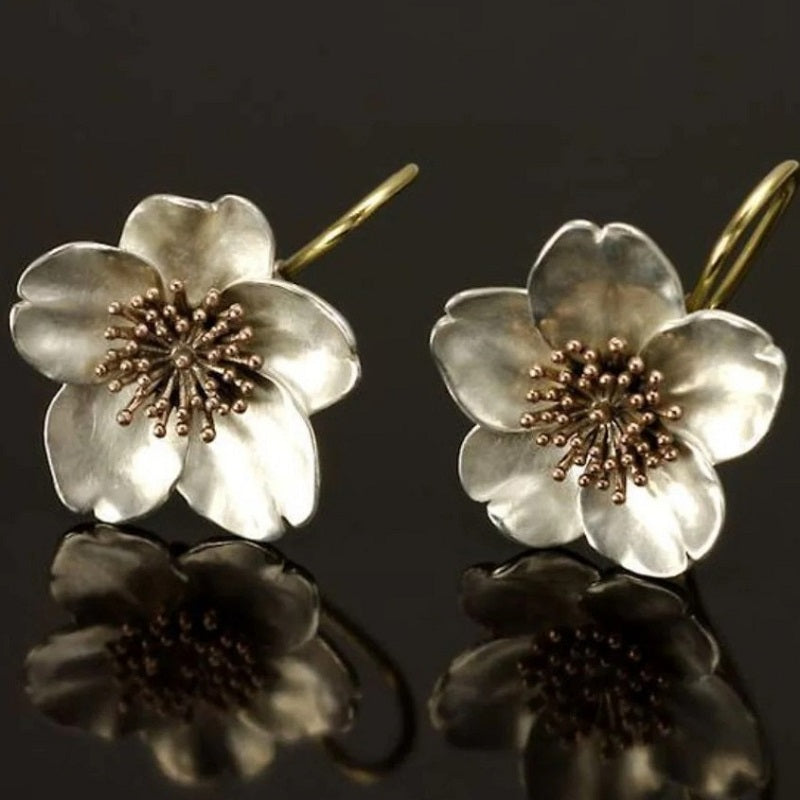 Vintage Flower Earrings