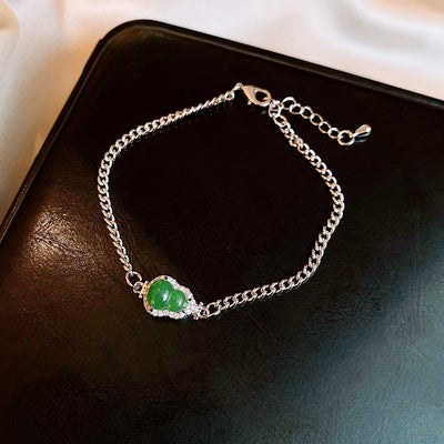 Zircon Resin Gourd Bracelet