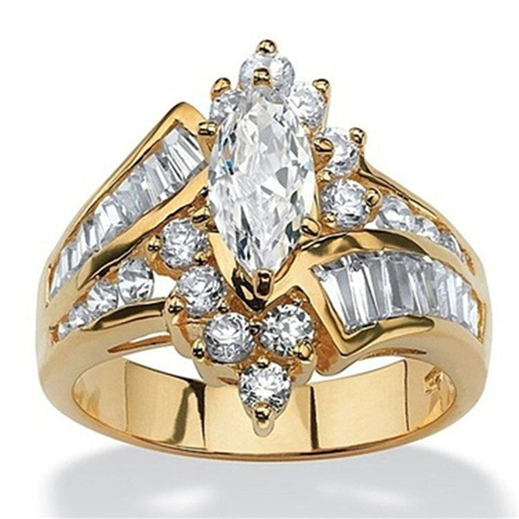 Zircon White Ring