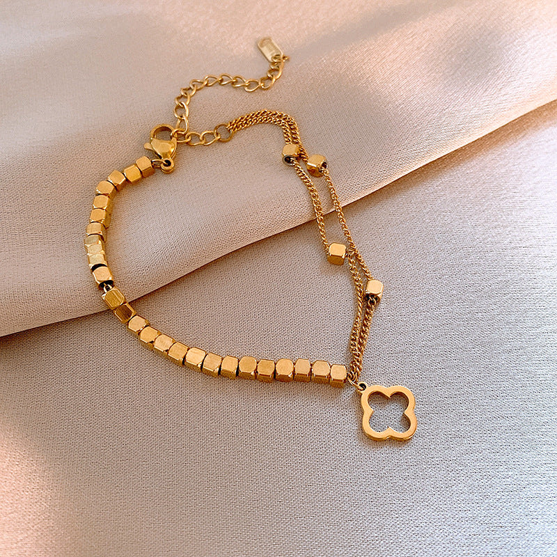 Flower Square Bracelet