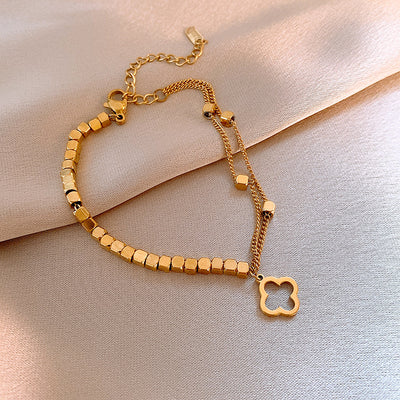 Flower Square Bracelet