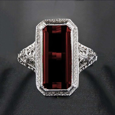 Square Minimalist Ring
