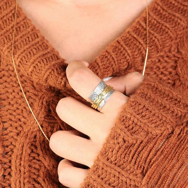 🔥Last Day 49% OFF🎁Moonstone Meditation Ring