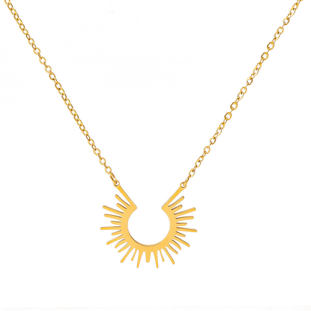 Simple & Fashionable Sunflower Necklace