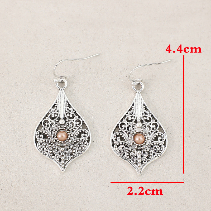 Retro  Hollow Pattern  Earrings