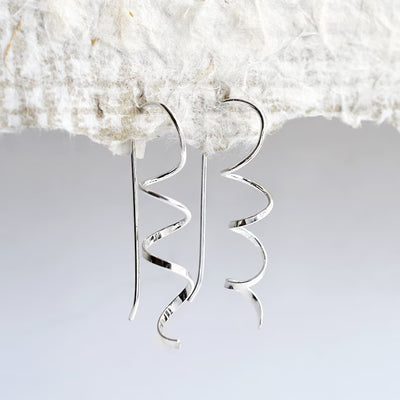 Spiral earrings