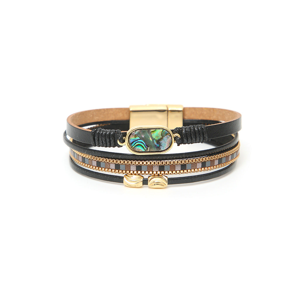 Forest Series  Multi-layer Leather Bracelets