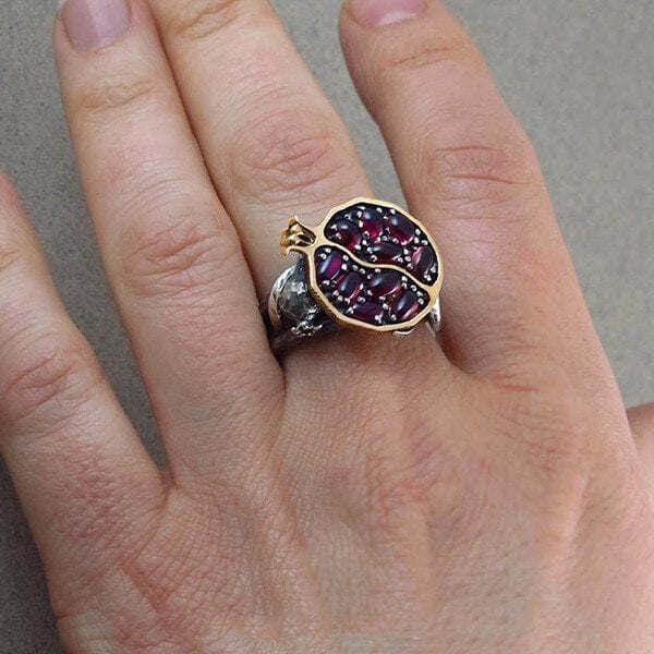🔥Last Day 49% OFF🎁Pomegranate Ring