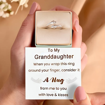 💓2025 Mother's Day Early Sale🎁 Hug Ring (with gift box)