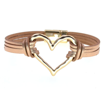 Large Heart-shaped  Bracelet