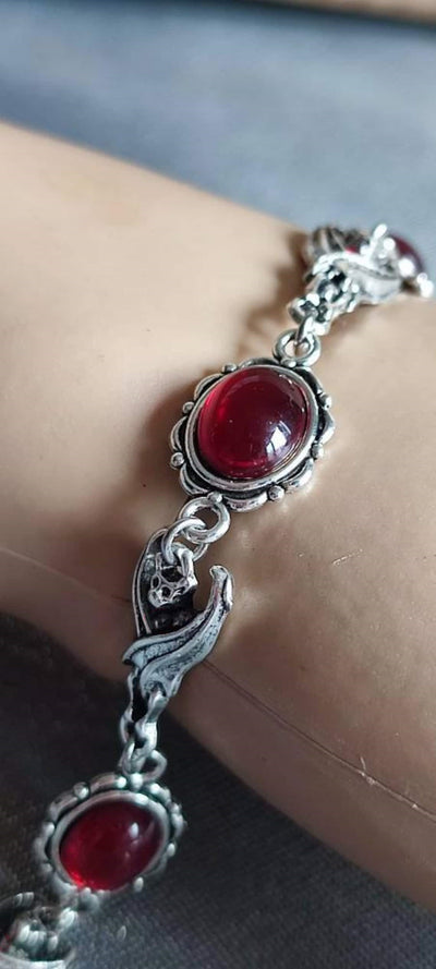 Red Turquoise Bracelet