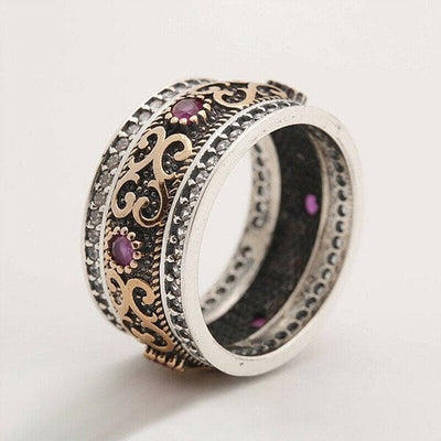 🔥Last Day 49% OFF🎁Antique Boho Gemstone Ring