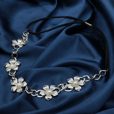 Pearl Small Flower Headband